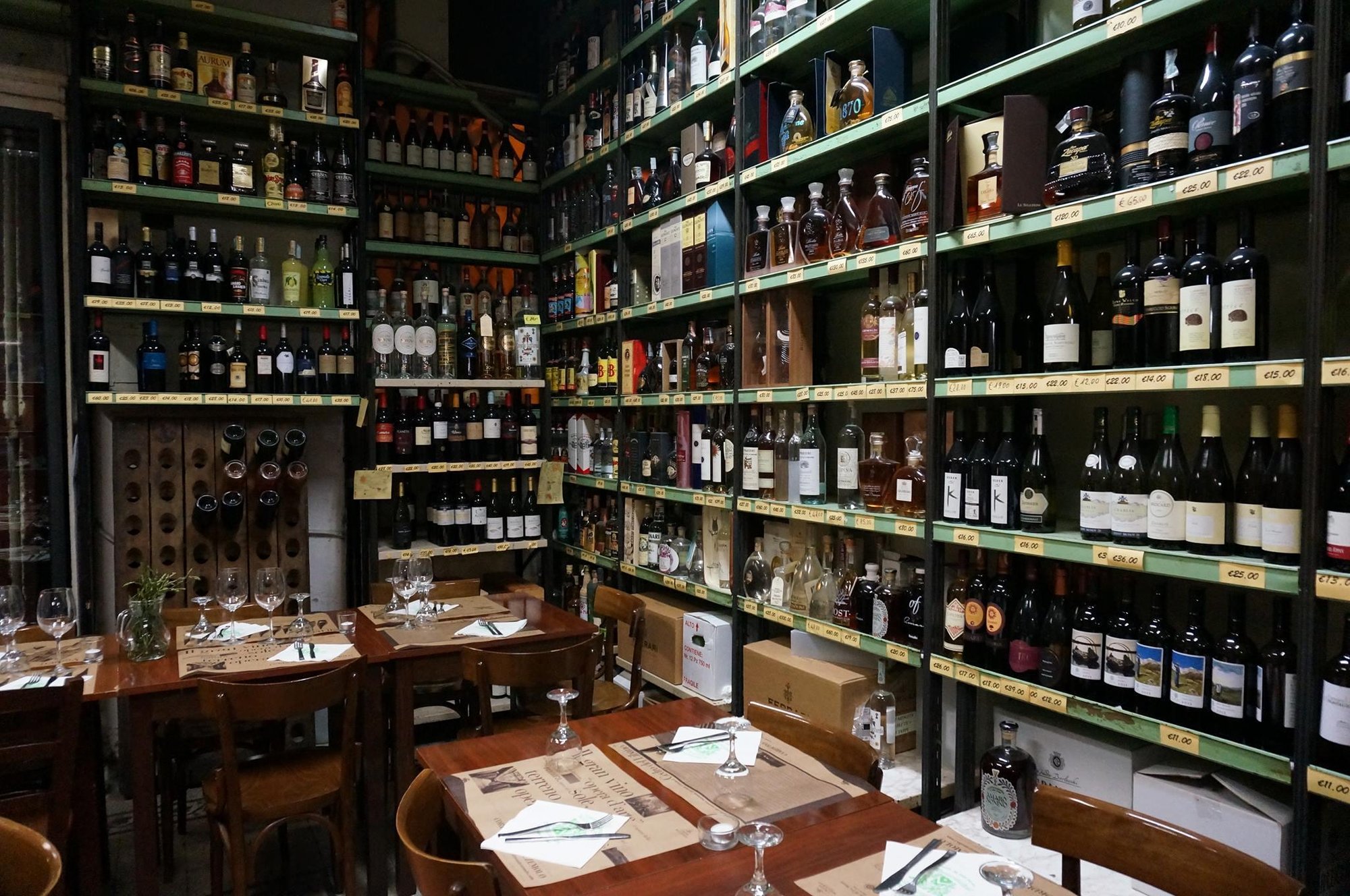 Enoteca Corsi bar in Rome, Italy