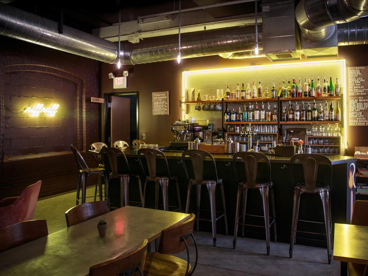 Riffraff bookstore and bar, Providence, United States