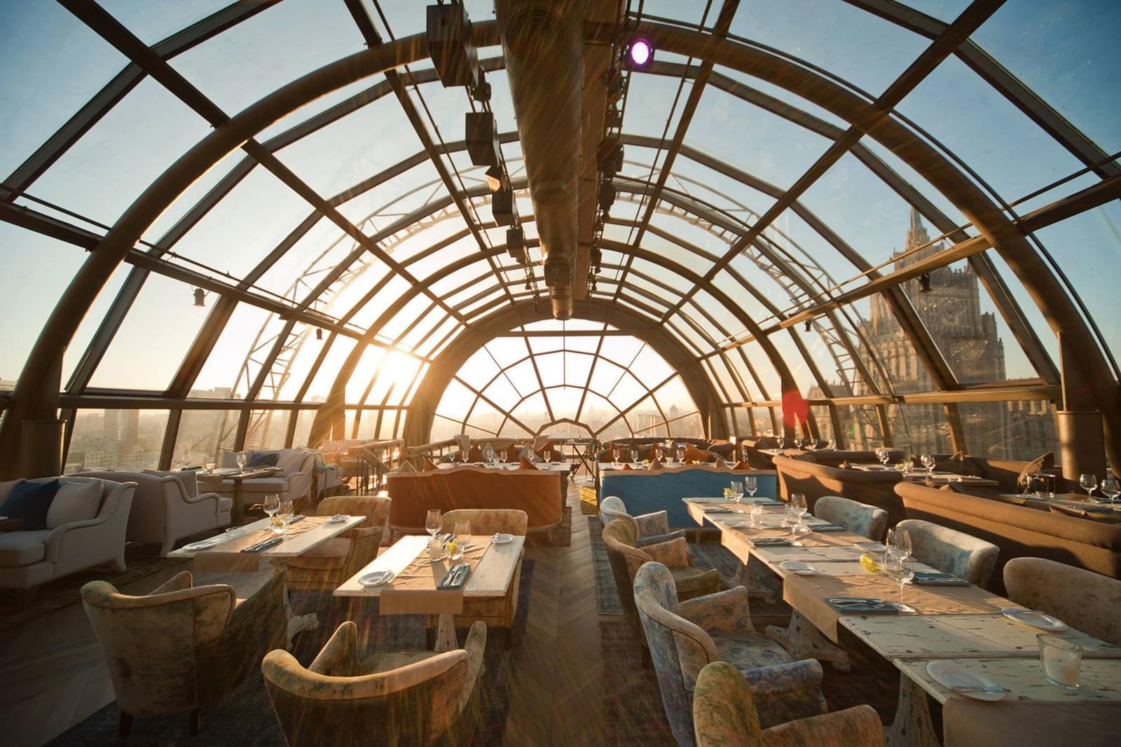 White Rabbit bar in Moscow, Russia