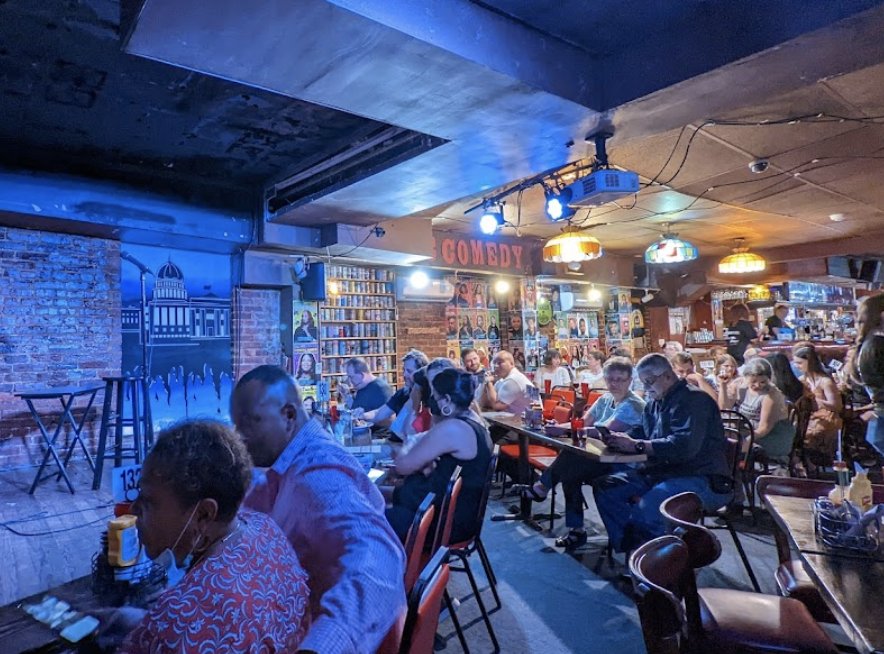 DC Comedy Loft and Bier Baron Tavern bar in Washington DC
