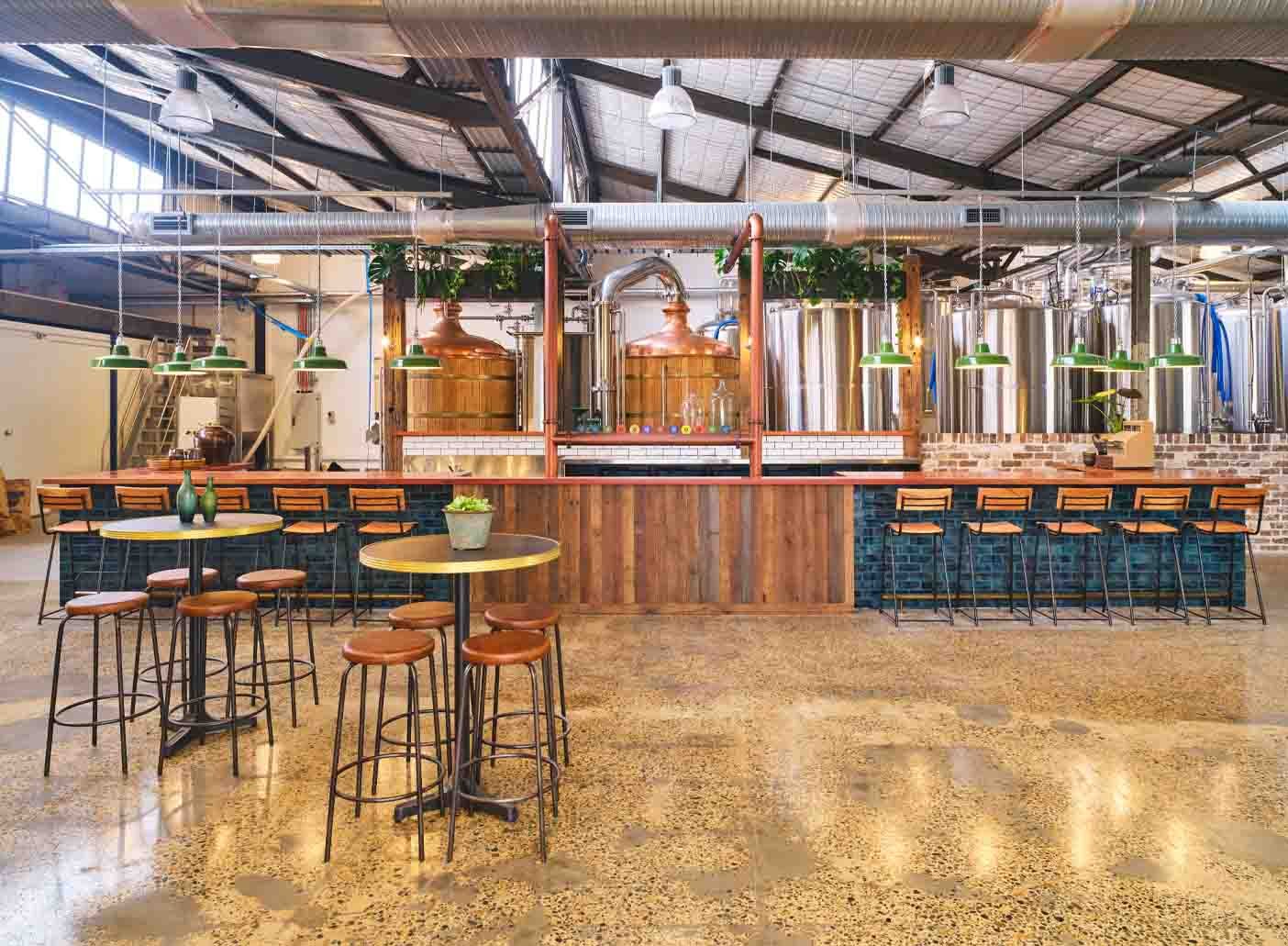 Chuck & Son's Brewing Co. bar in St Peters
