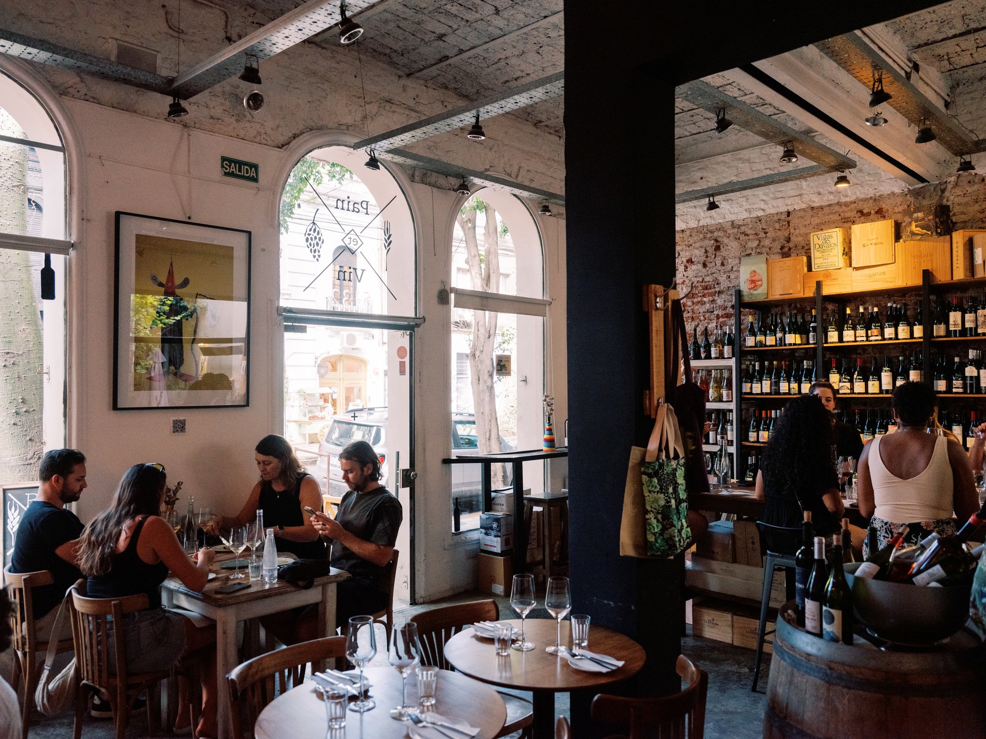 Pain et Vin bar in Buenos Aires, Argentina