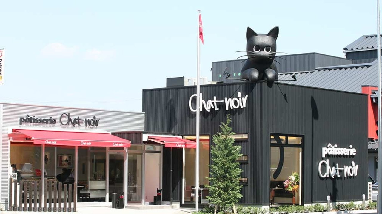 Le Chat Noir bar in Osaka, Japan