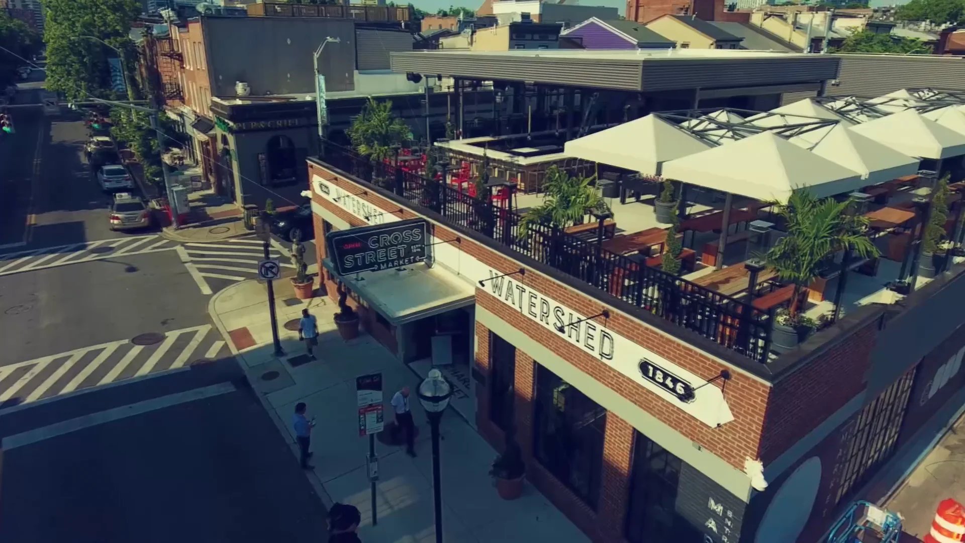 Watershed bar in Baltimore, United States