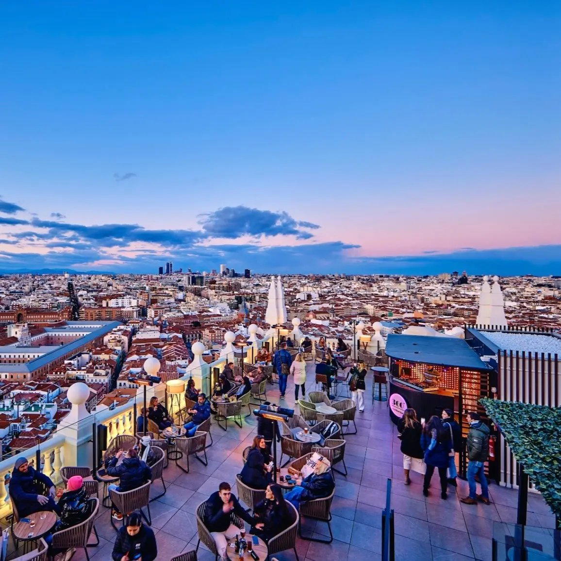 360º Rooftop Bar, Madrid, Spain