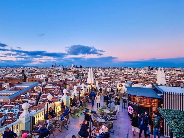 360º Rooftop Bar, Madrid, Spain