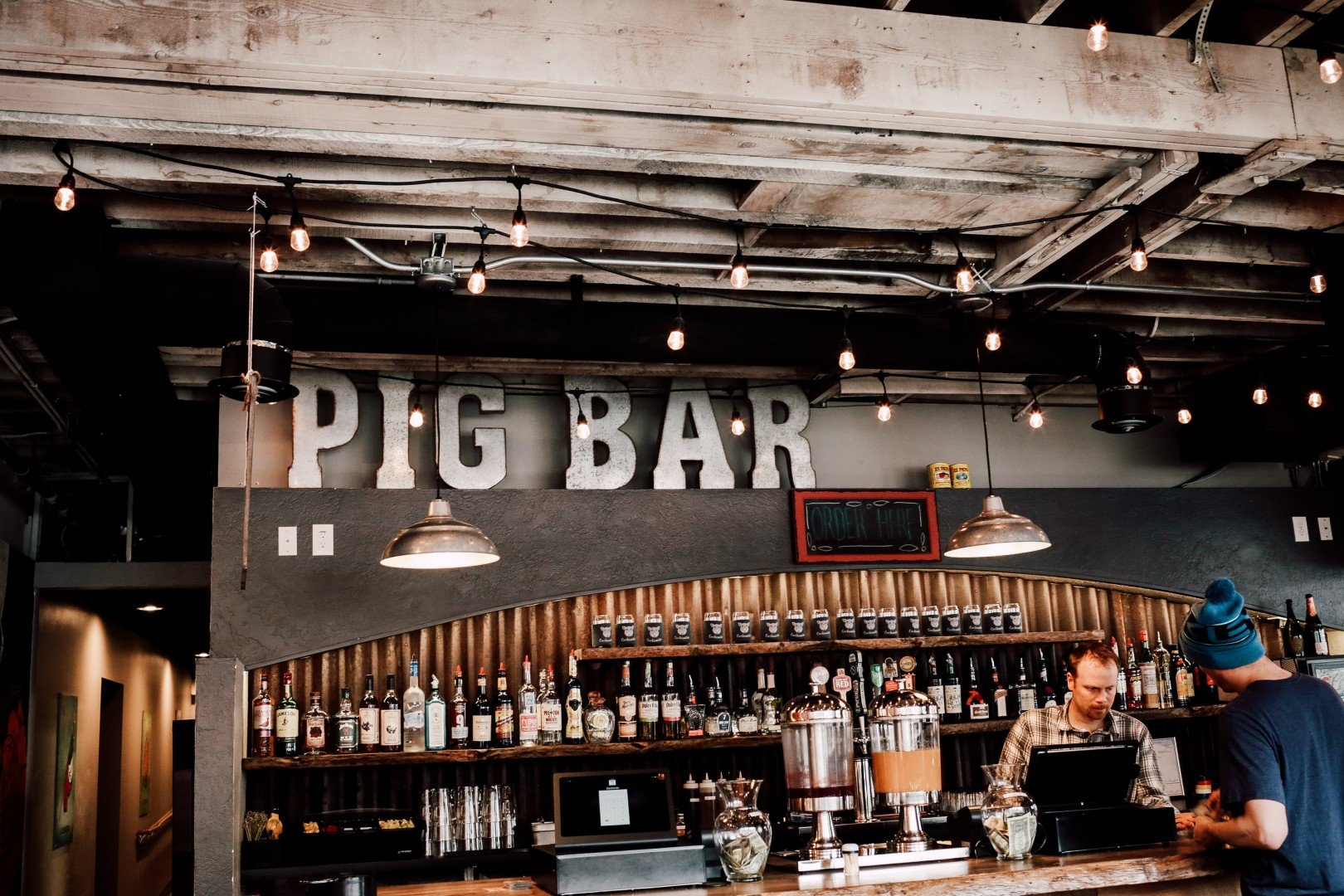 Cochinito bar in Spokane, United States