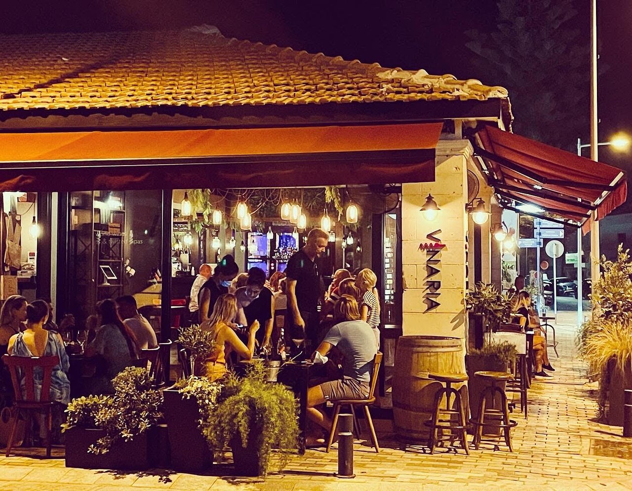 Vinaria bar in Larnaca, Cyprus
