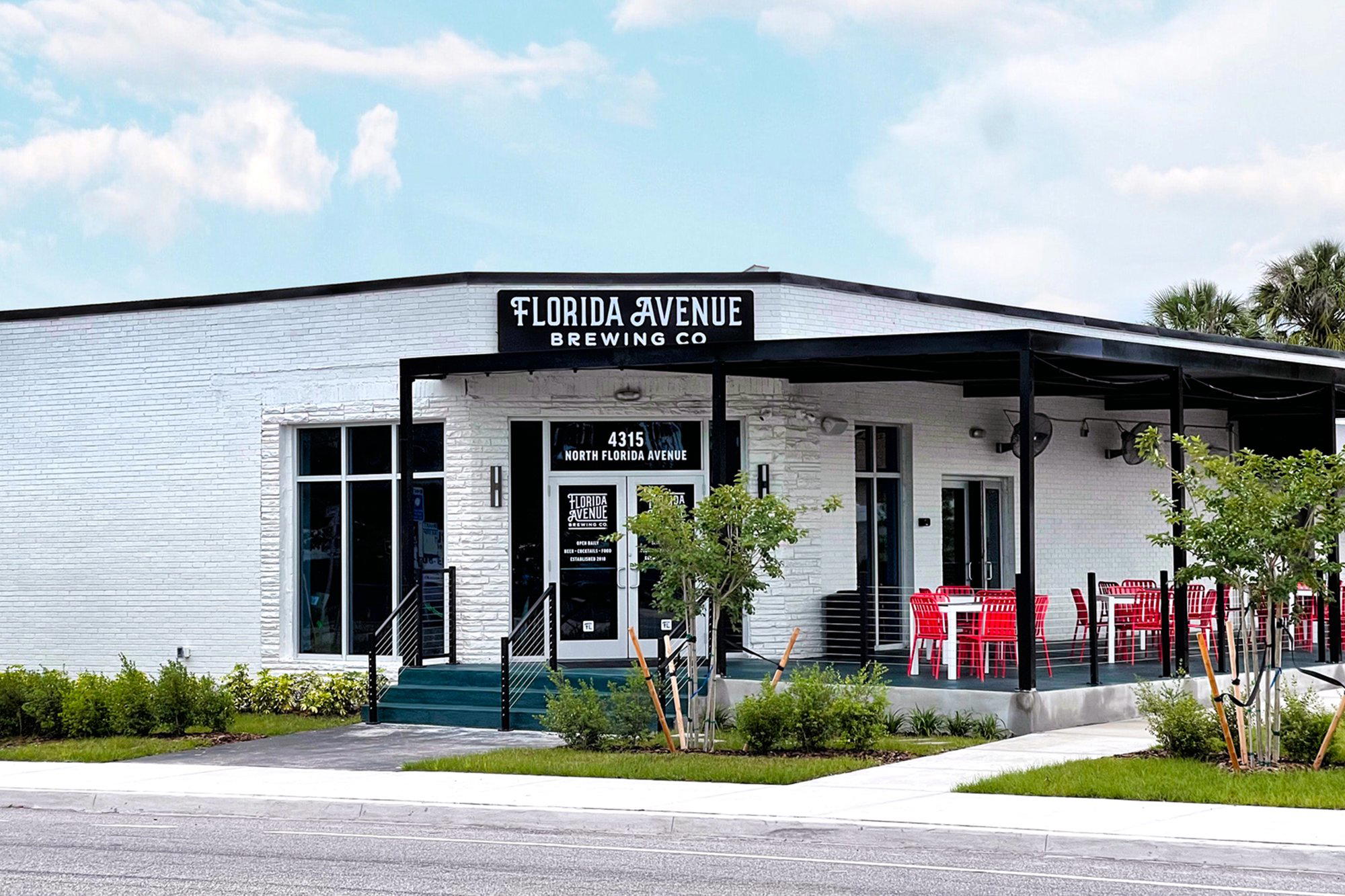 Florida Avenue Brewing Co. bar in Tampa, United States