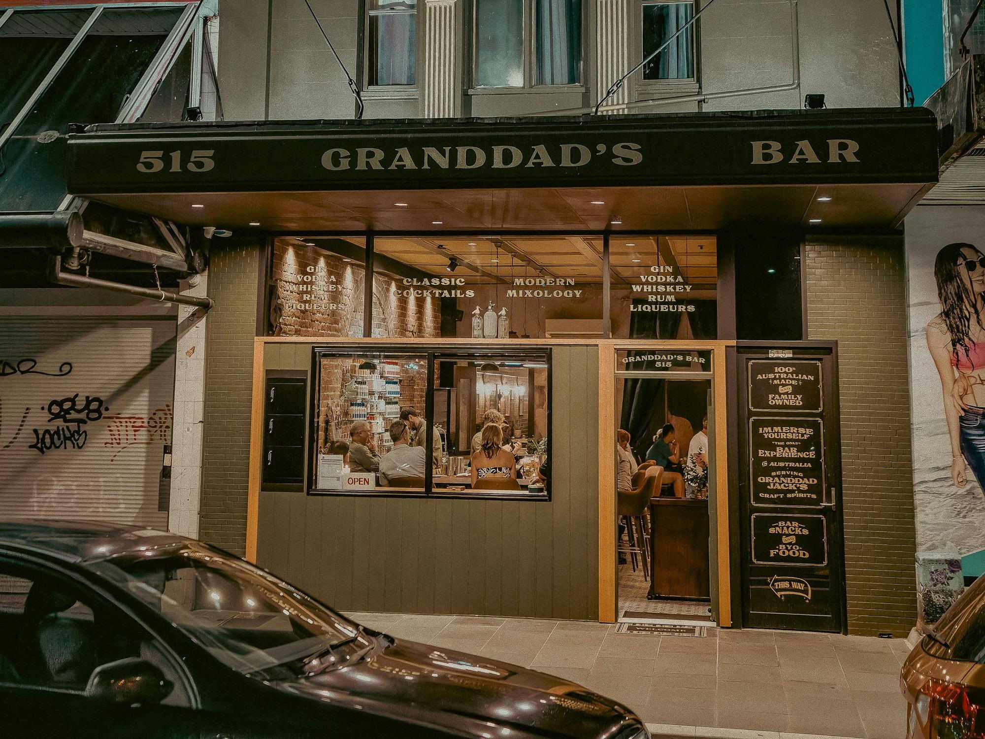 Granddad's Bar bar in Newcastle