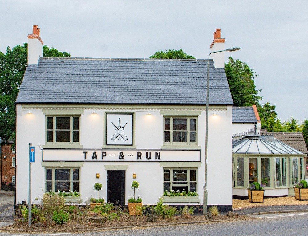 The Tap & Run bar in Nether Broughton