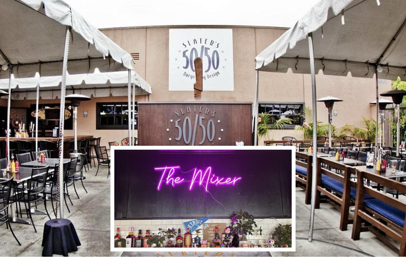 Slater's 50/50 restaurant in San Diego, United States