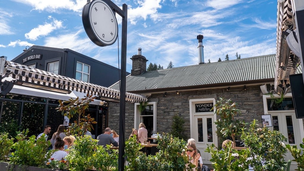 Yonder bar in Queenstown, New Zealand