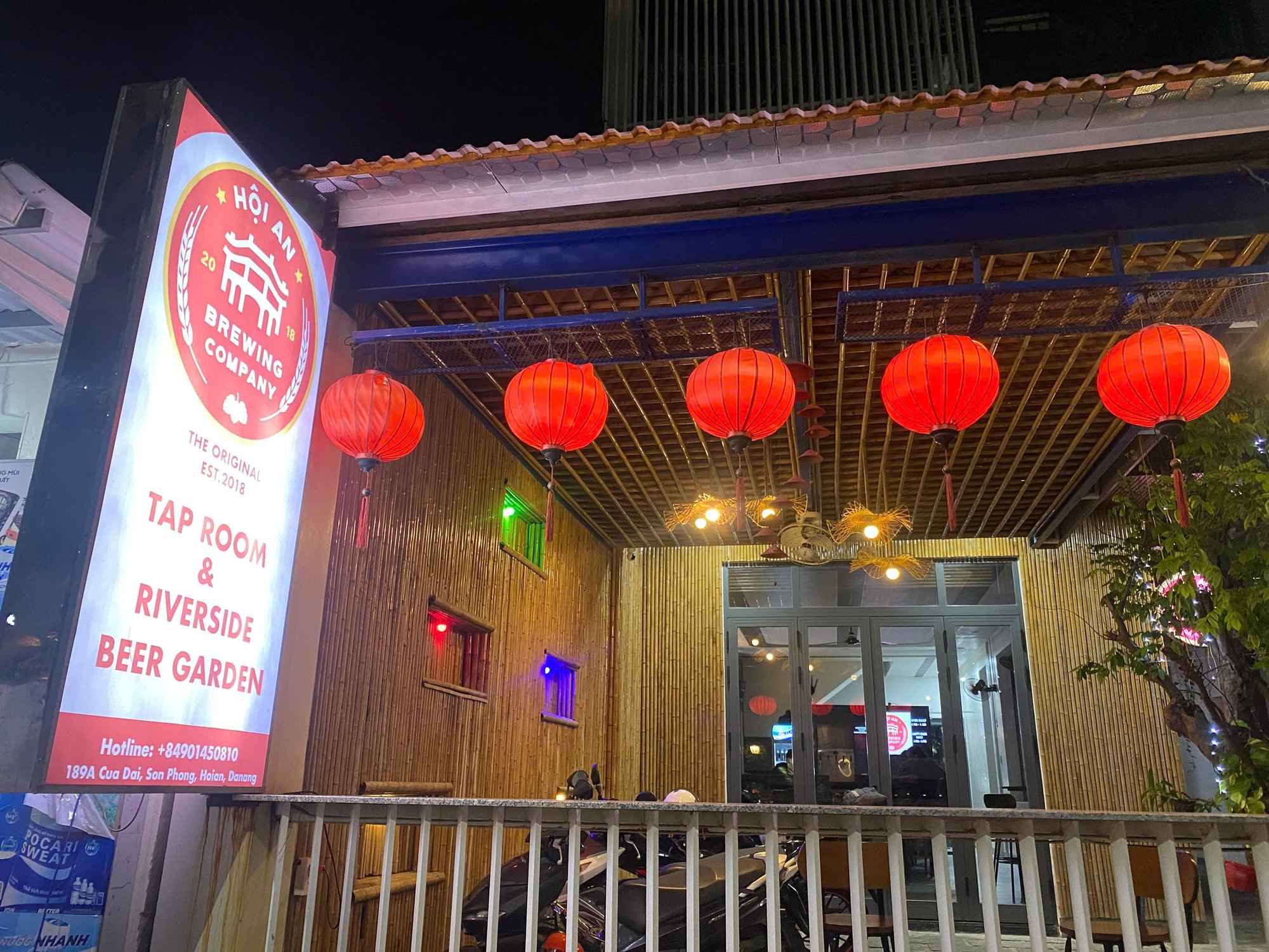 Hoi An Brewing Company Tap Room & Riverside Beer Garden bar in Hoi An, Vietnam