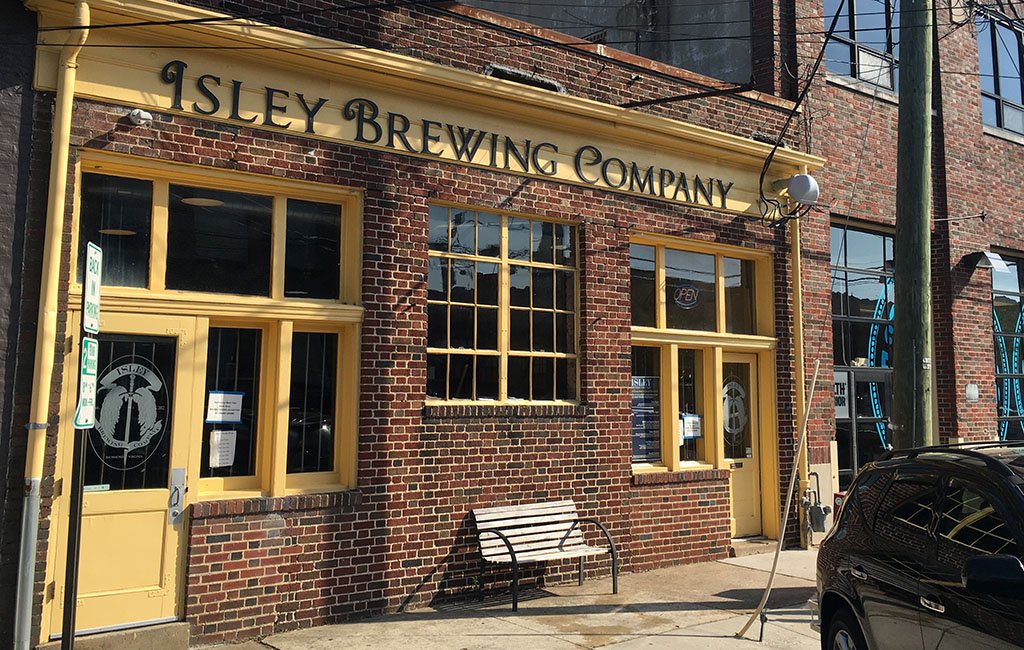 Isley Brewing Company bar in Richmond, United States