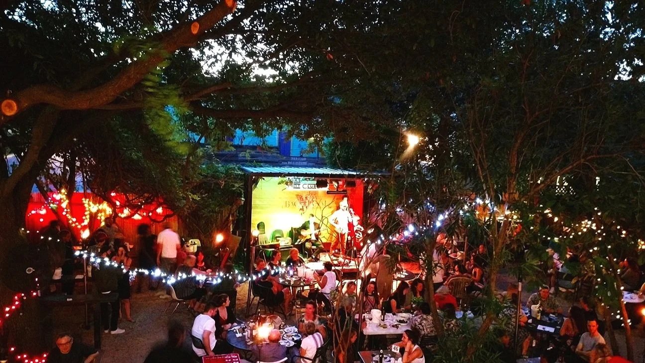 Bacchanal Fine Wine & Spirits bar in New Orleans, United States