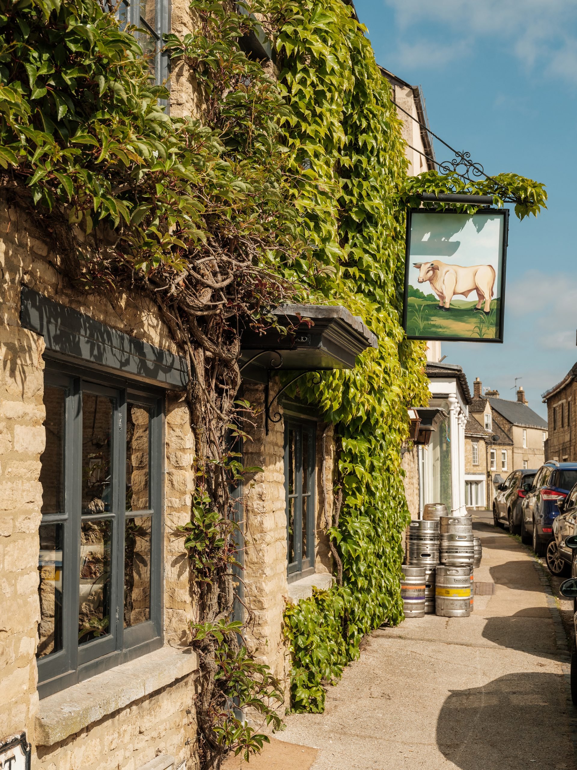 The Bull Charlbury bar in Charlbury, United Kingdom
