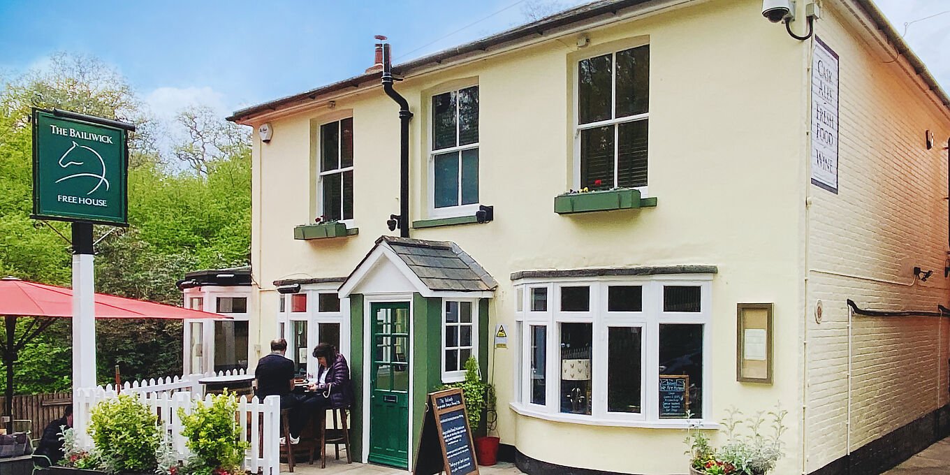 The Bailiwick Free House bar in Englefield Green, United Kingdom
