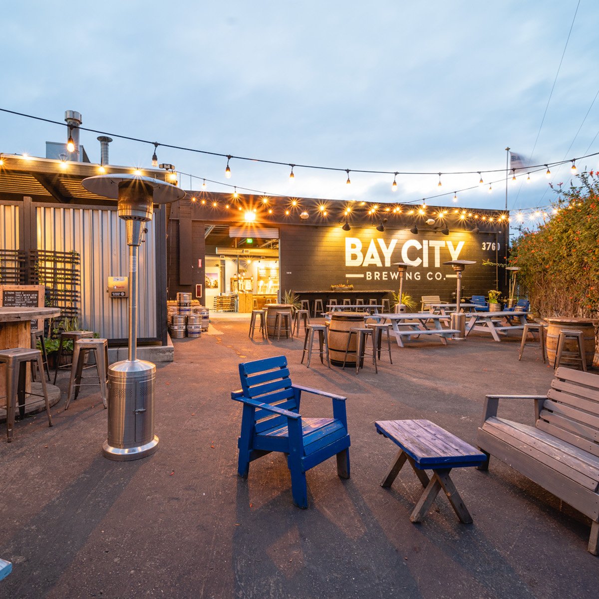Bay City Brewing Co bar in San Diego