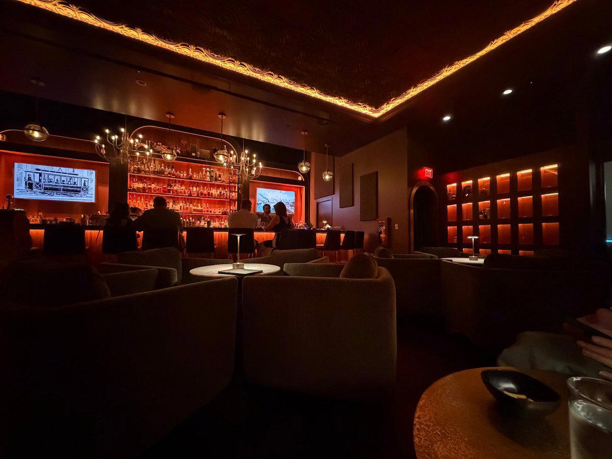 The Atlas Room bar in Des Moines