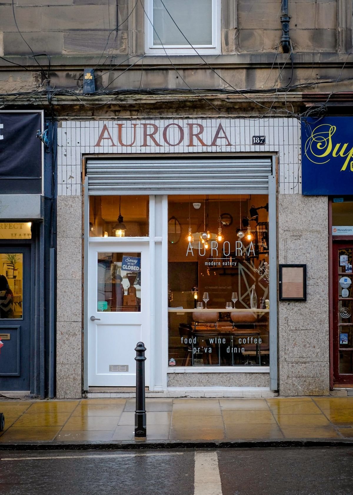Aurora bar in Edinburgh, United Kingdom