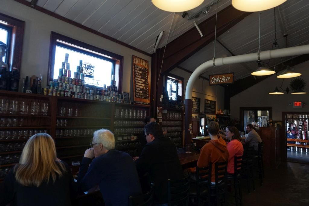 Civil Life Brewing Co. bar in St Louis