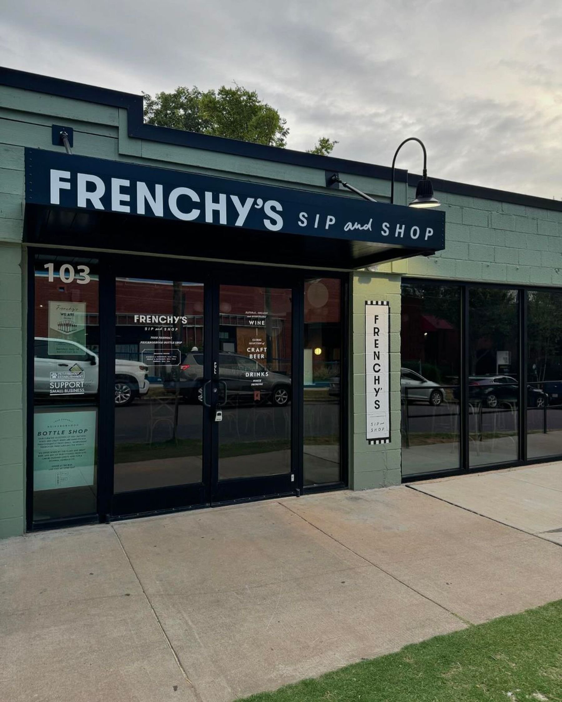 Frenchy's Sip and Shop bar in Charlotte