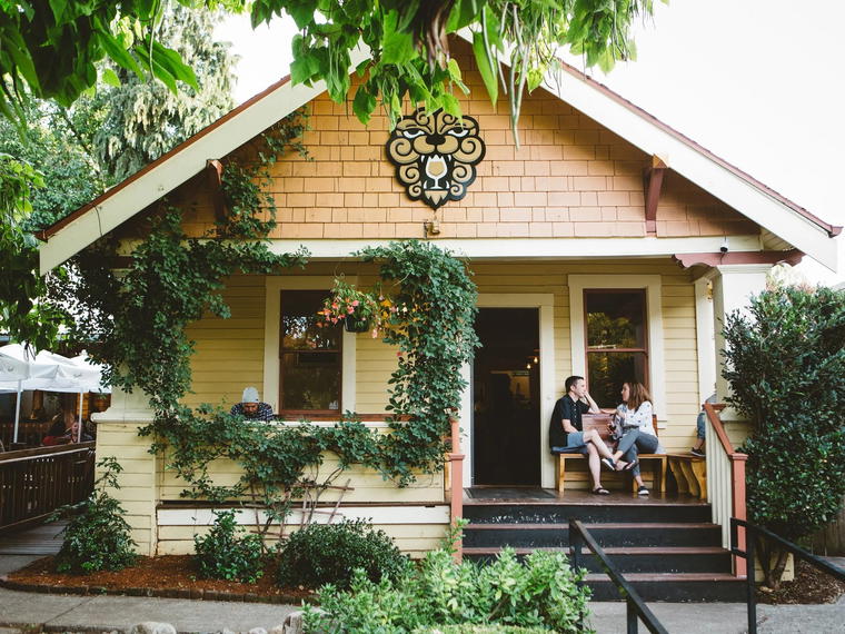 Little Beast Brewing Beer Garden, Portland, United States