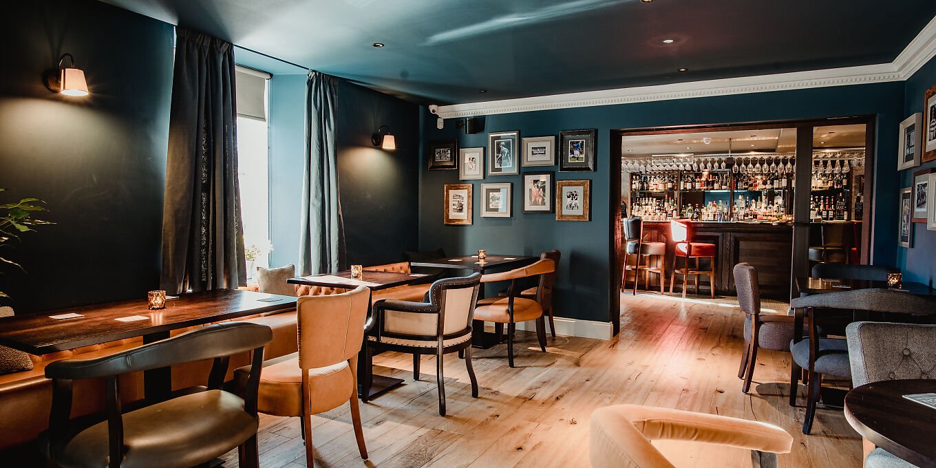 The Bonnie Badger bar in Gullane
