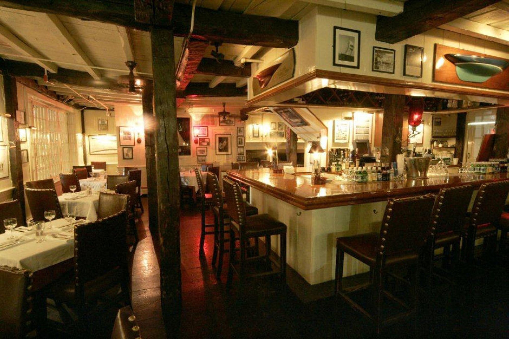 Clarke Cooke House bar in Newport, United States
