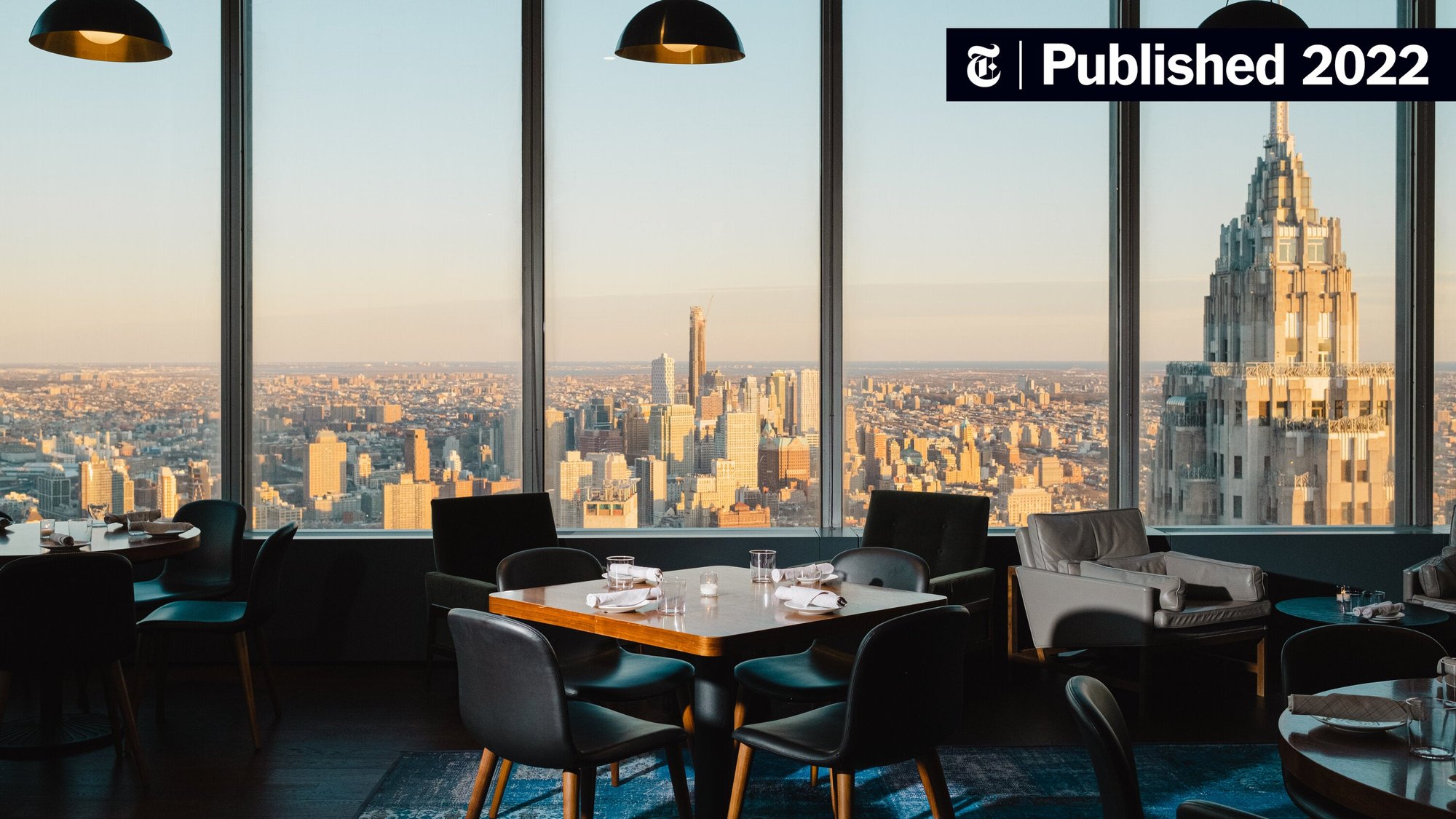 Manhatta bar in New York City, United States