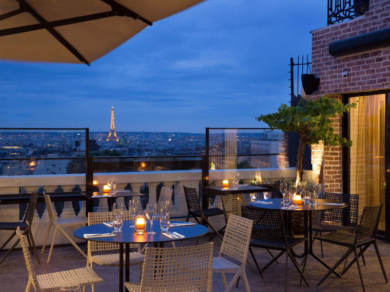 Terrass'' Rooftop Bar, Paris, France