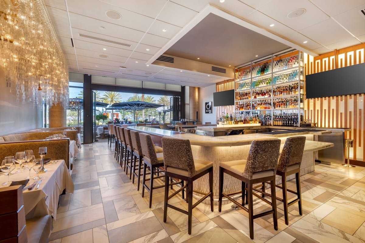 Mastro's Ocean Club bar in Topanga, United States