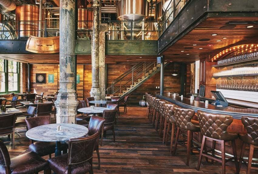 Southerleigh Fine Food & Brewery bar in San Antonio, United States