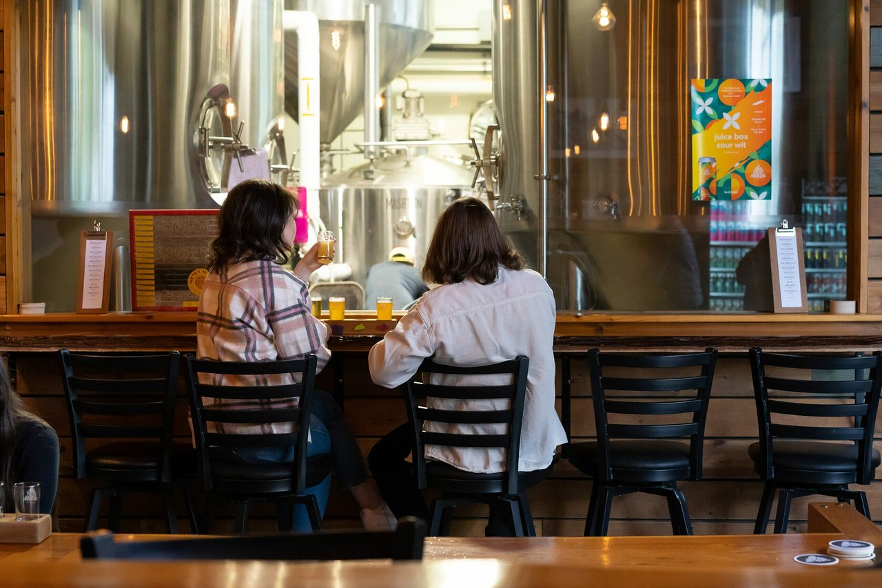 Coast Mountain Brewing bar in Whistler, Canada