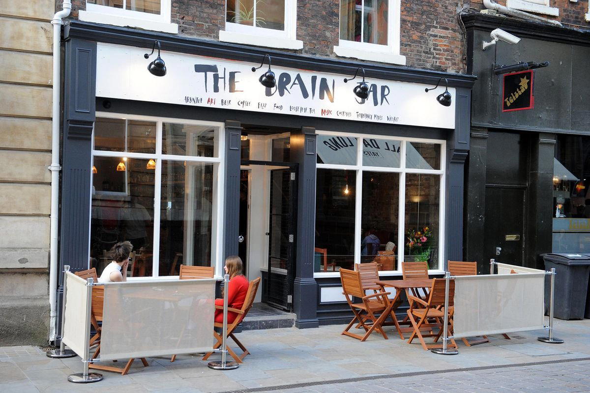 The Brain Jar bar in 4 6 Trinity House Ln