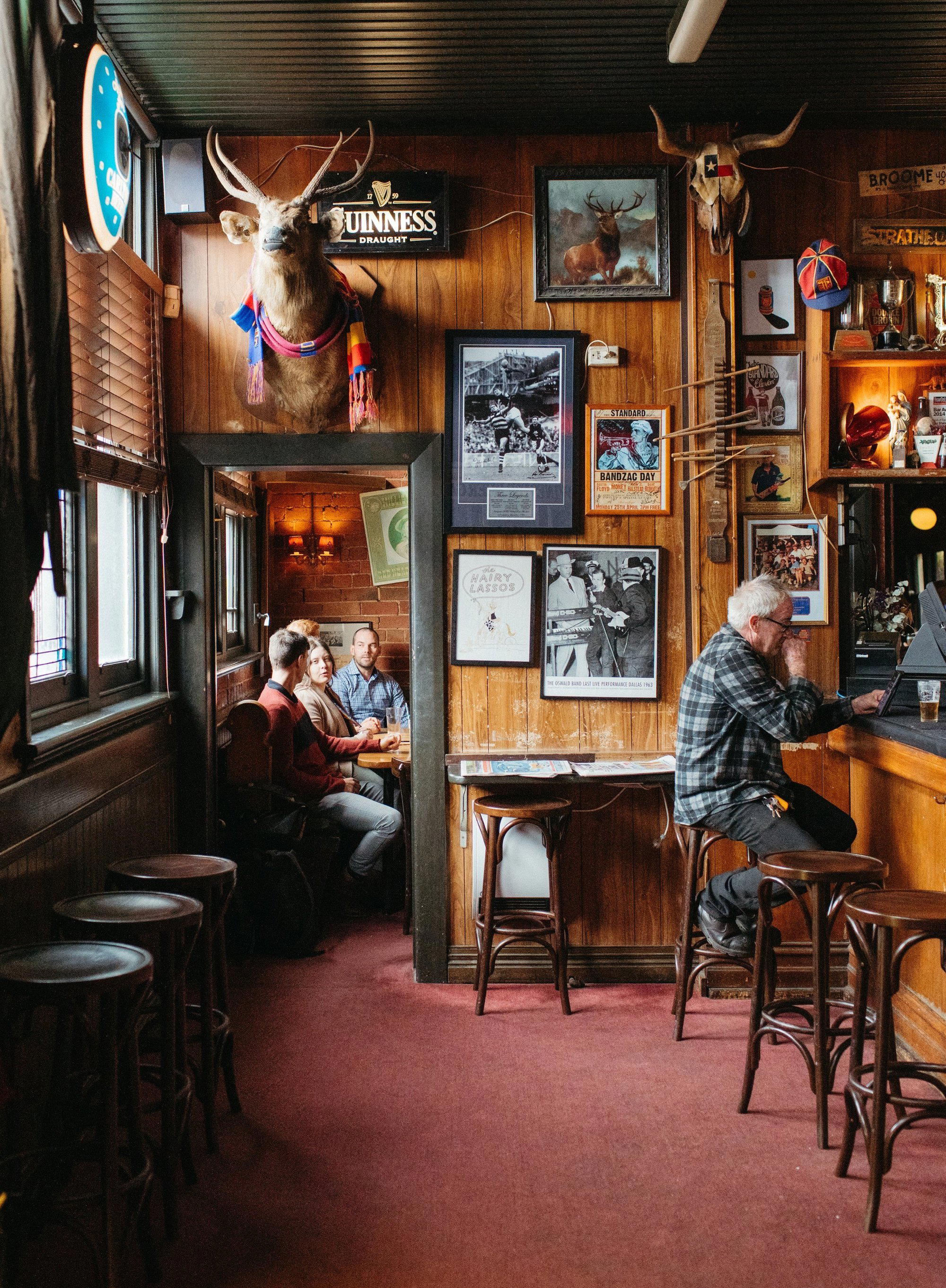 The Standard Hotel bar in Fitzroy, Australia