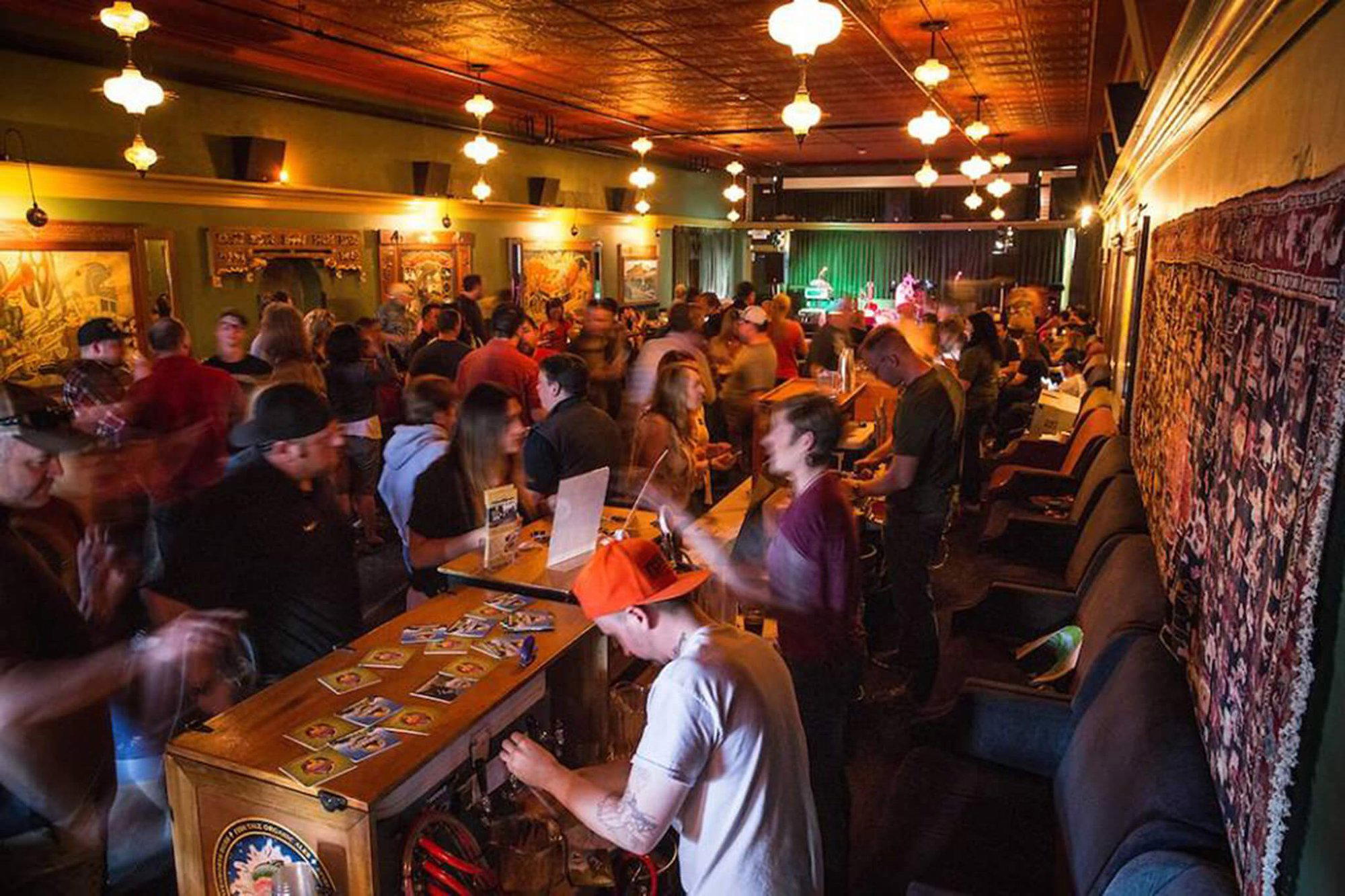Fish Tale Brew Pub bar in Olympia