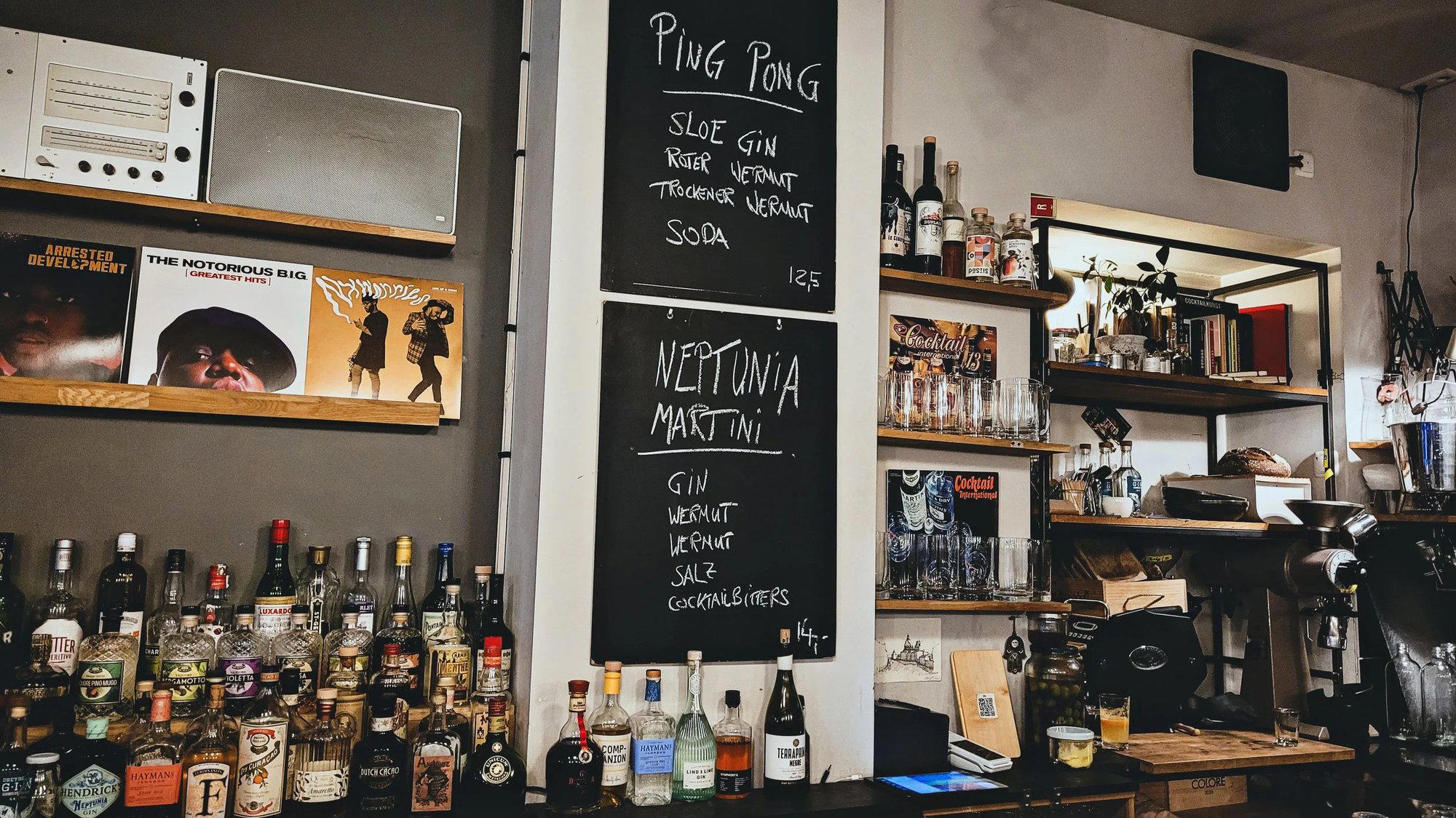 Garçon bar in Munich