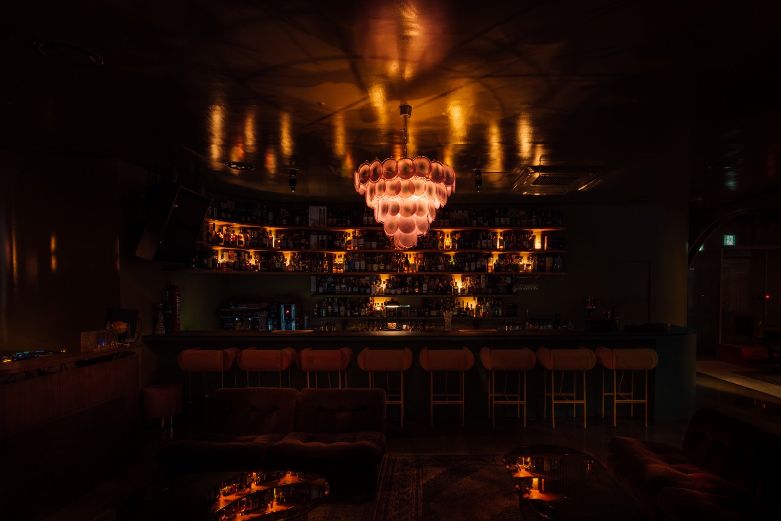 Villa records bar in Seoul, South Korea