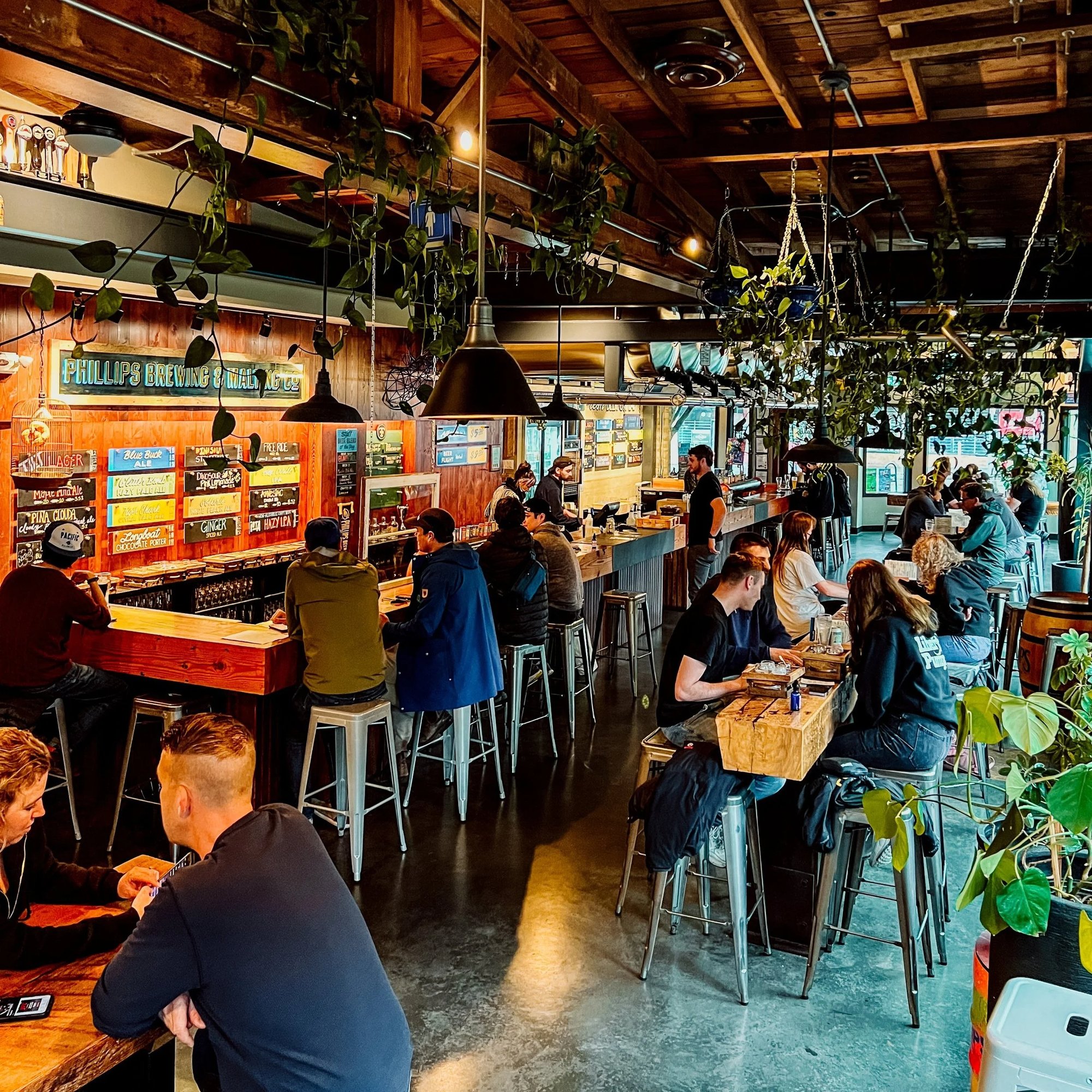 Phillips Brewing & Malting Beer Shop bar in Victoria, Canada