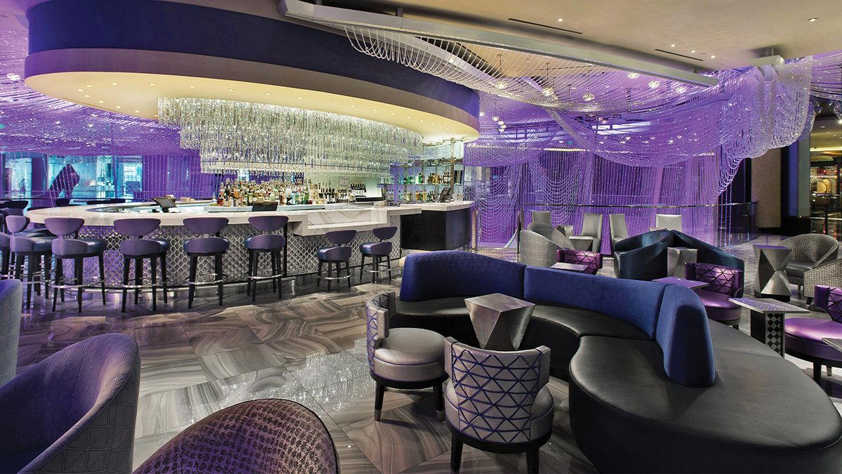 The Chandelier bar in Las Vegas
