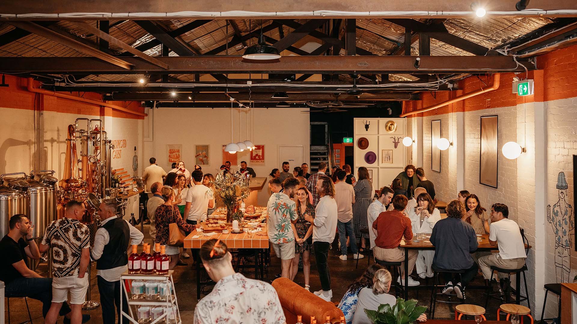 Unexpected Guest Distillery bar in Marrickville, Australia