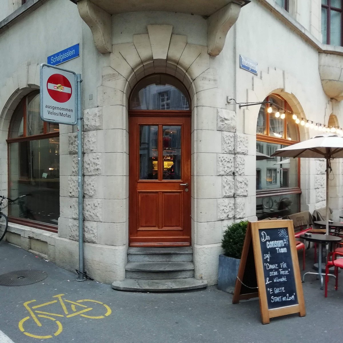 Winebar Consum bar in Basel, Switzerland