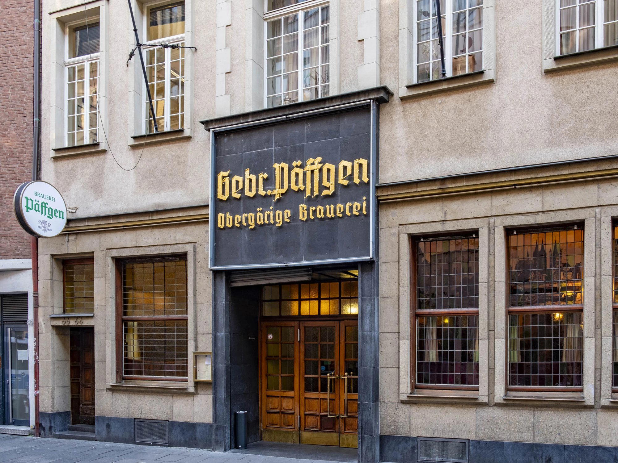 Brewery Päffgen bar in Cologne