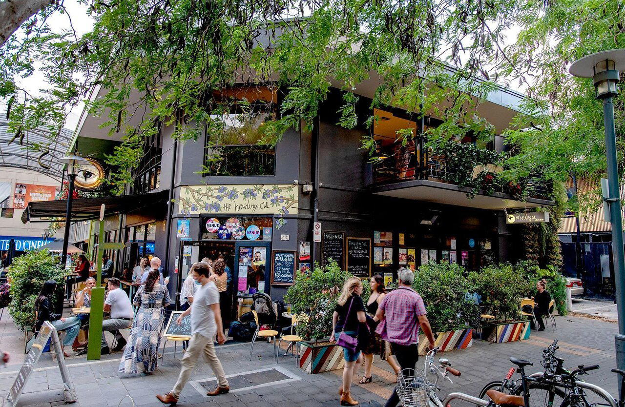 The Howling Owl bar in Adelaide, Australia