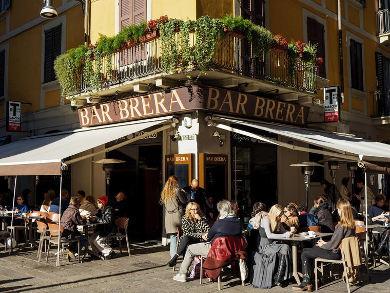 Bar Brera, Milan, Italy