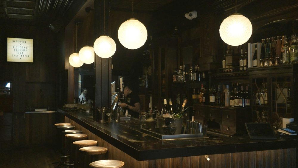 Matchbox bar in Auckland, New Zealand