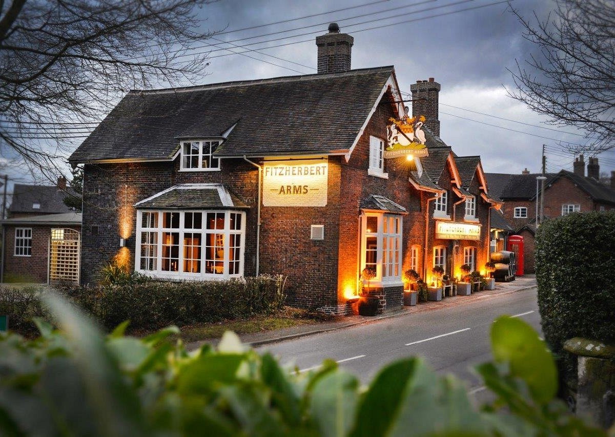 Fitzherbert Arms bar in Swynnerton, United Kingdom