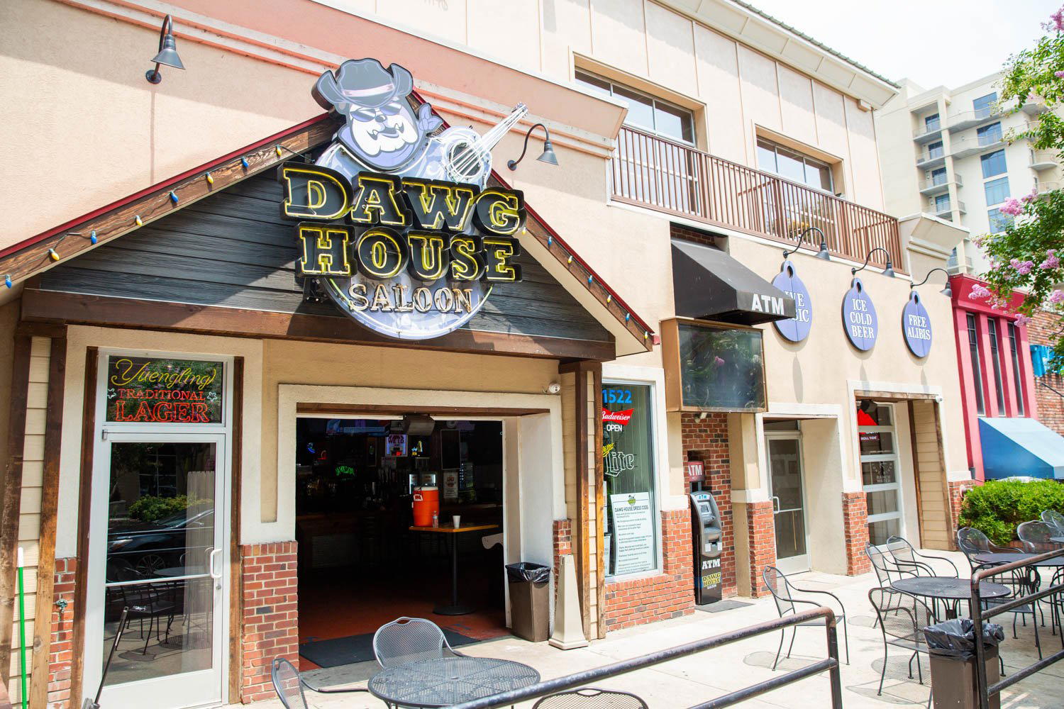 Demonbreun St bar in Nashville, United States